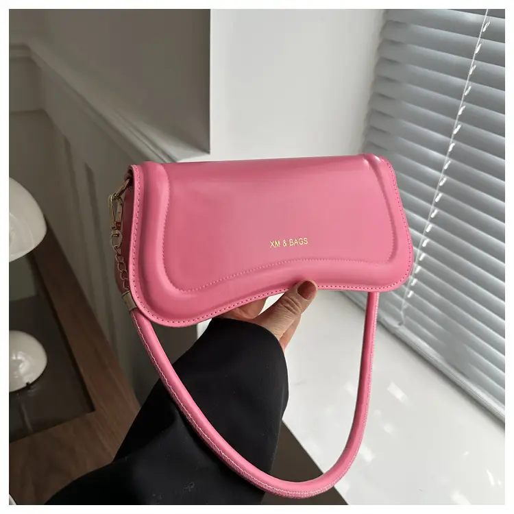 White Korean Style Shoulder Bag for Women 2023 - Image 4
