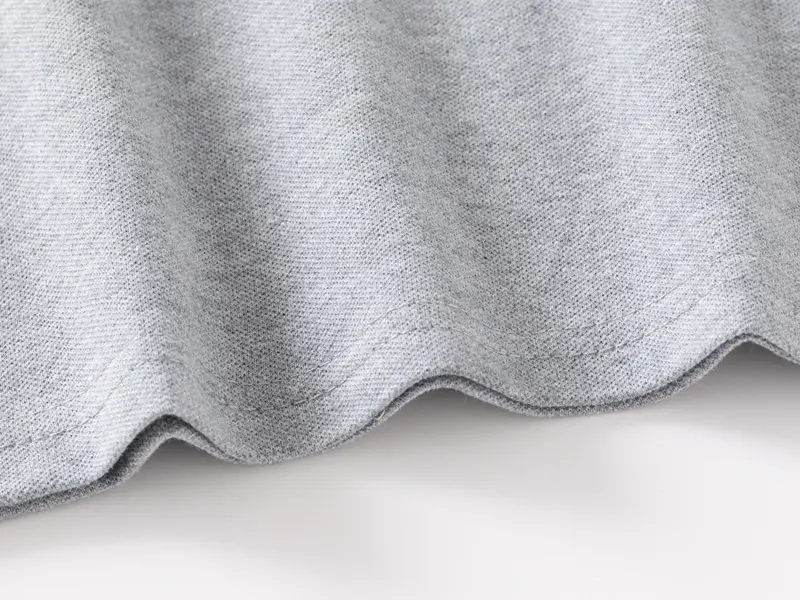 Kids Korean Style Short Sleeve Polo Shirt Grey Blue — feature 9