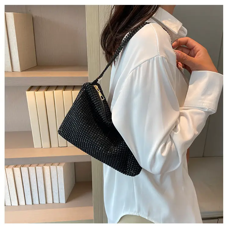 Gold Rhinestone Shoulder Bag for Women 2023 — feature 19