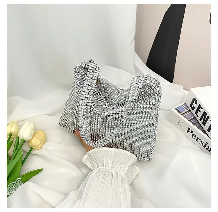 Gold Rhinestone Shoulder Bag for Women 2023 — feature 25