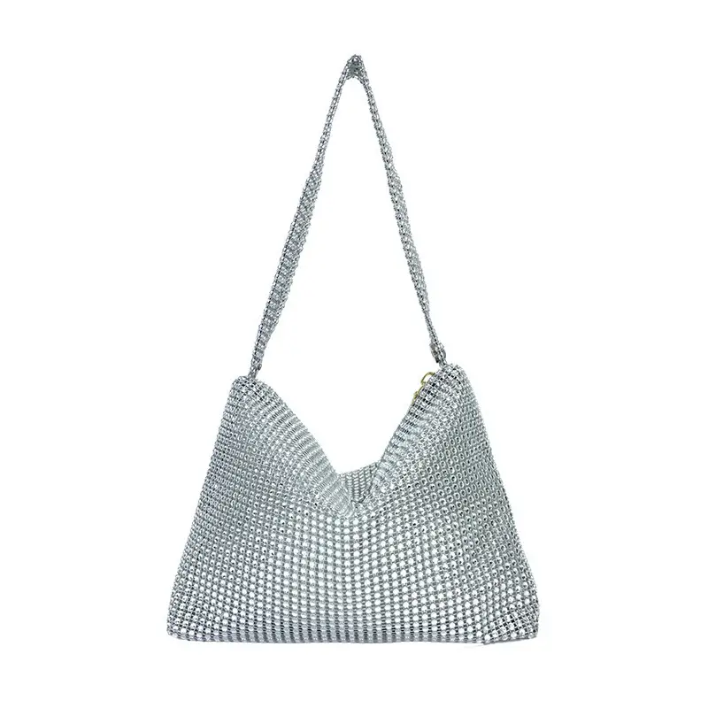 Gold Rhinestone Shoulder Bag for Women 2023 - Image 4