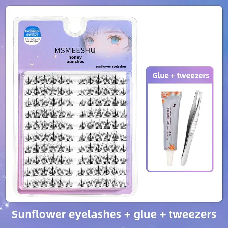 Honey Beam Lazy Sunflower False Eyelashes 120 Pcs - Image 2