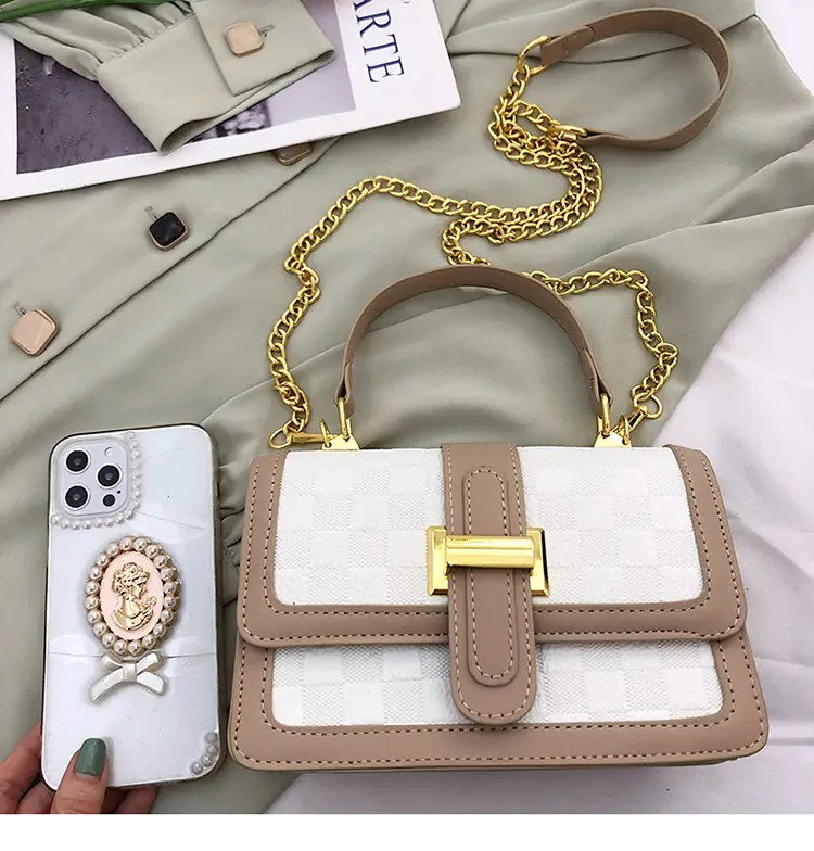 21X18 Inch Women's Chain Shoulder Bag Multi Color — feature 16