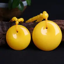 Fuyun Yellow Amber Beads 108 Bracelet for Men Women — feature 10