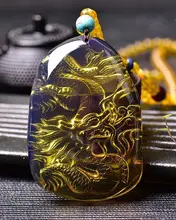 Fuyun Yellow Amber Beads 108 Bracelet for Men Women — feature 3