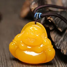 Fuyun Yellow Amber Beads 108 Bracelet for Men Women — feature 4