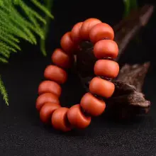 Fuyun Yellow Amber Beads 108 Bracelet for Men Women — feature 7