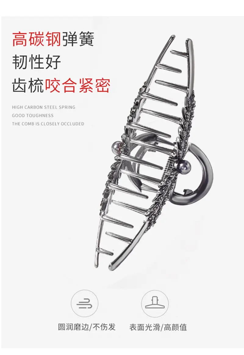 2023 New Shark Clip Hairpin for Women Elegant Headwear — feature 10