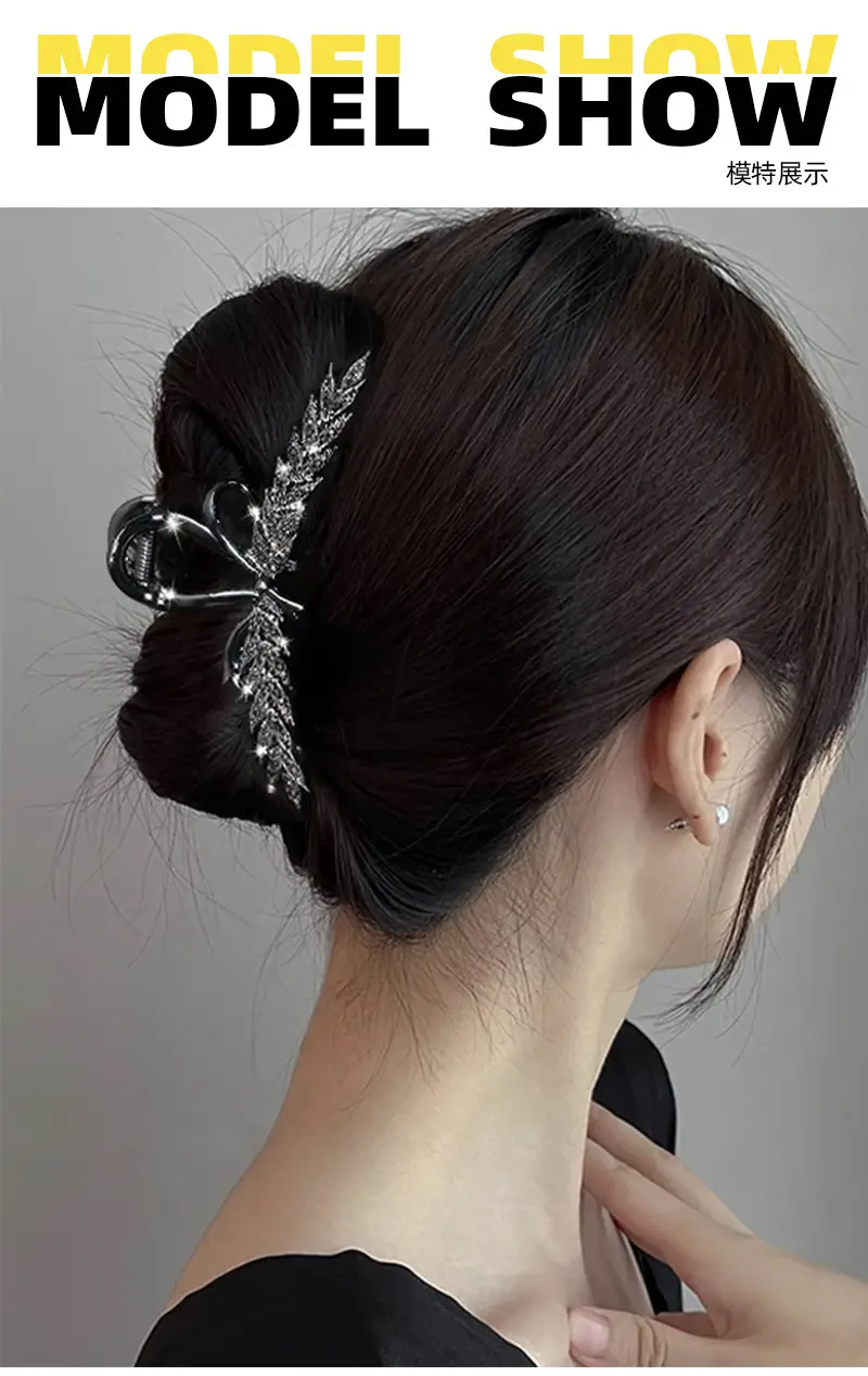 2023 New Shark Clip Hairpin for Women Elegant Headwear — feature 5