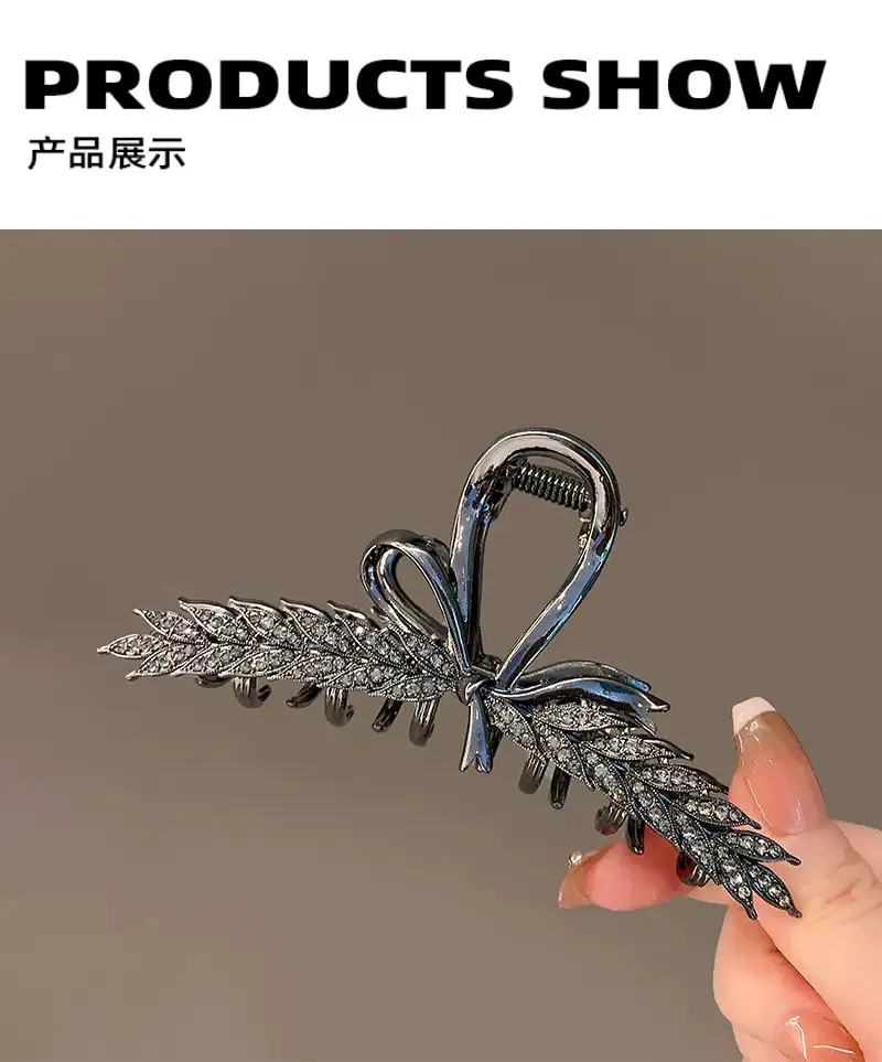 2023 New Shark Clip Hairpin for Women Elegant Headwear — feature 8