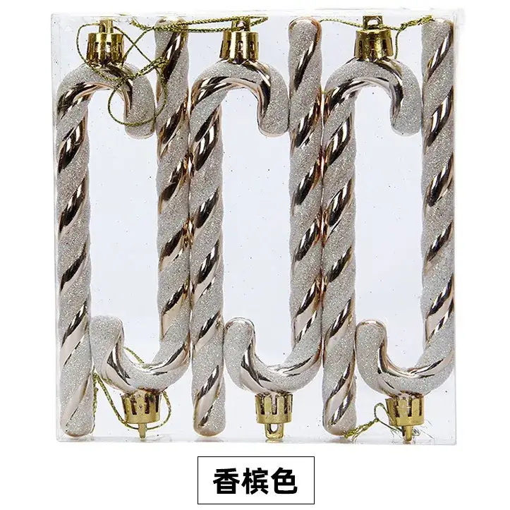 Christmas Candy Cane Decorations 13.5cm Length - Image 9