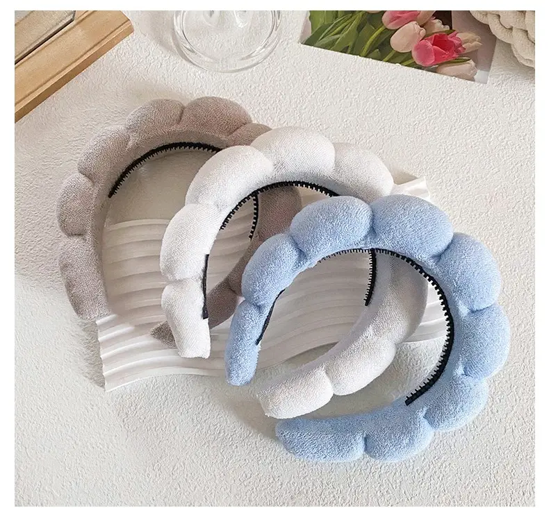 Twist Sponge Headband for Women Travel Makeup Cloud — feature 11