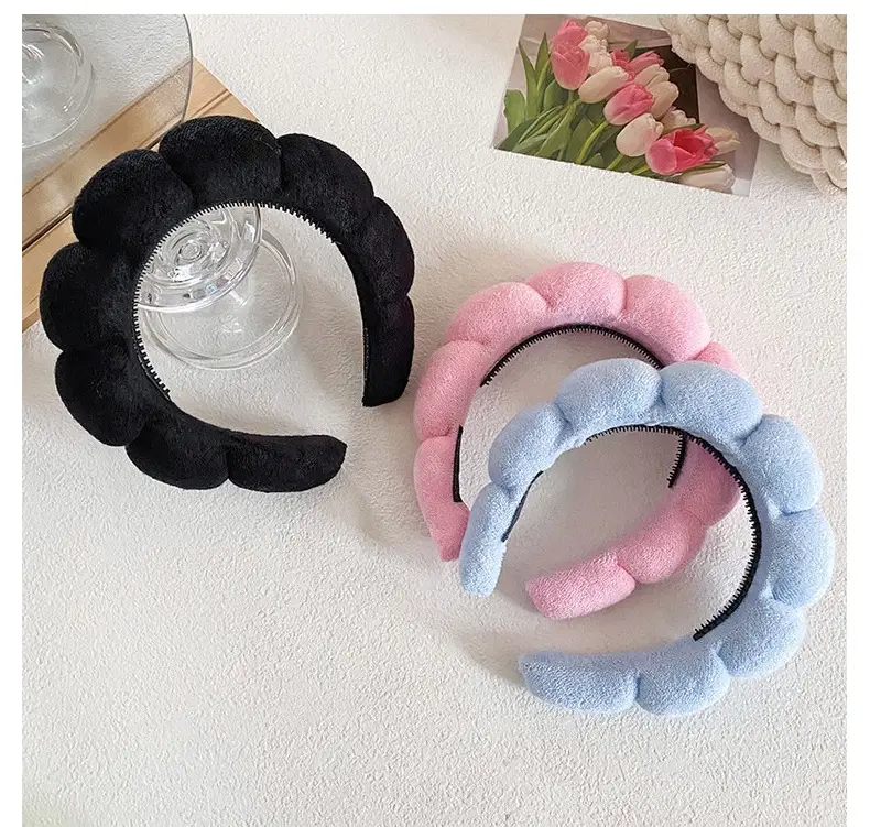 Twist Sponge Headband for Women Travel Makeup Cloud — feature 12