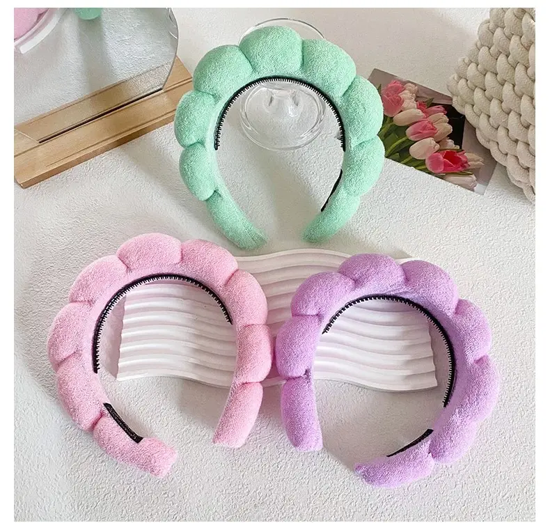 Twist Sponge Headband for Women Travel Makeup Cloud — feature 14