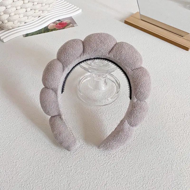 Twist Sponge Headband for Women Travel Makeup Cloud - Image 3