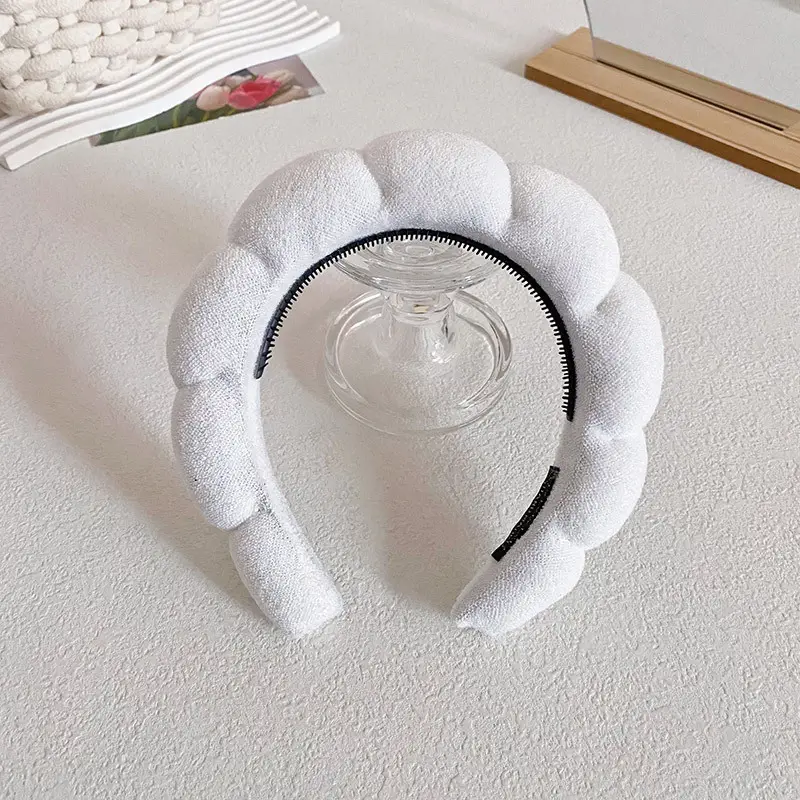 Twist Sponge Headband for Women Travel Makeup Cloud - Image 4