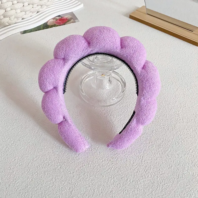Twist Sponge Headband for Women Travel Makeup Cloud - Image 5