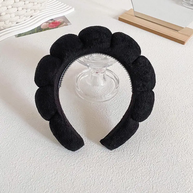 Twist Sponge Headband for Women Travel Makeup Cloud - Image 6