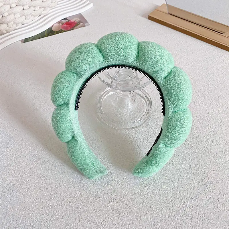 Twist Sponge Headband for Women Travel Makeup Cloud - Image 7