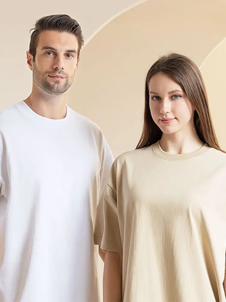 300g Heavy Cotton Oversize T-Shirt White