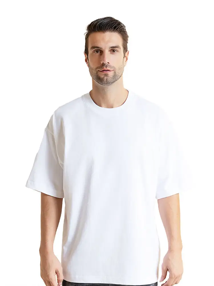 300g Heavy Cotton Oversize T-Shirt White
