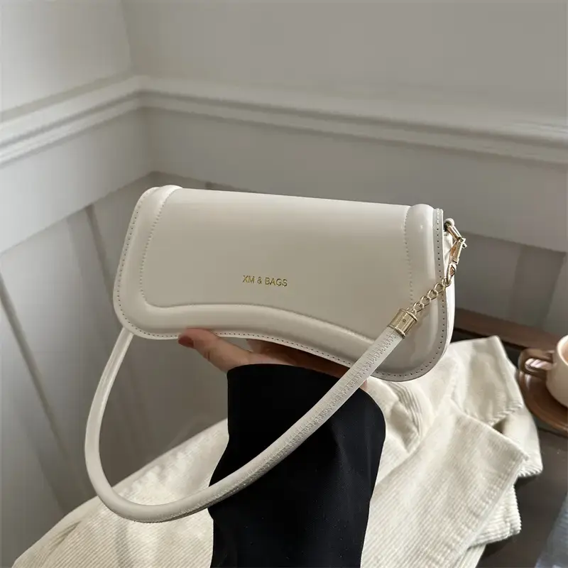 Pink Casual Shoulder Bag for Women 2023 Winter - Image 6