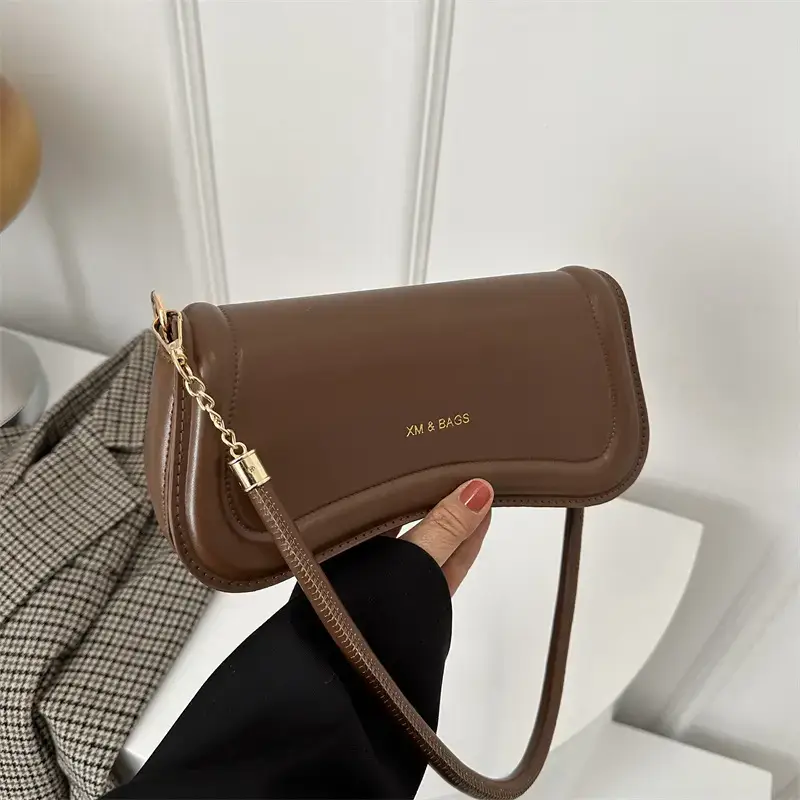 Pink Casual Shoulder Bag for Women 2023 Winter - Image 8
