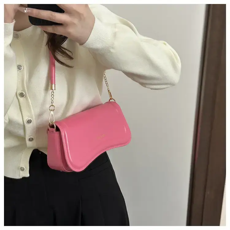 Pink Casual Shoulder Bag for Women 2023 Winter — feature 20