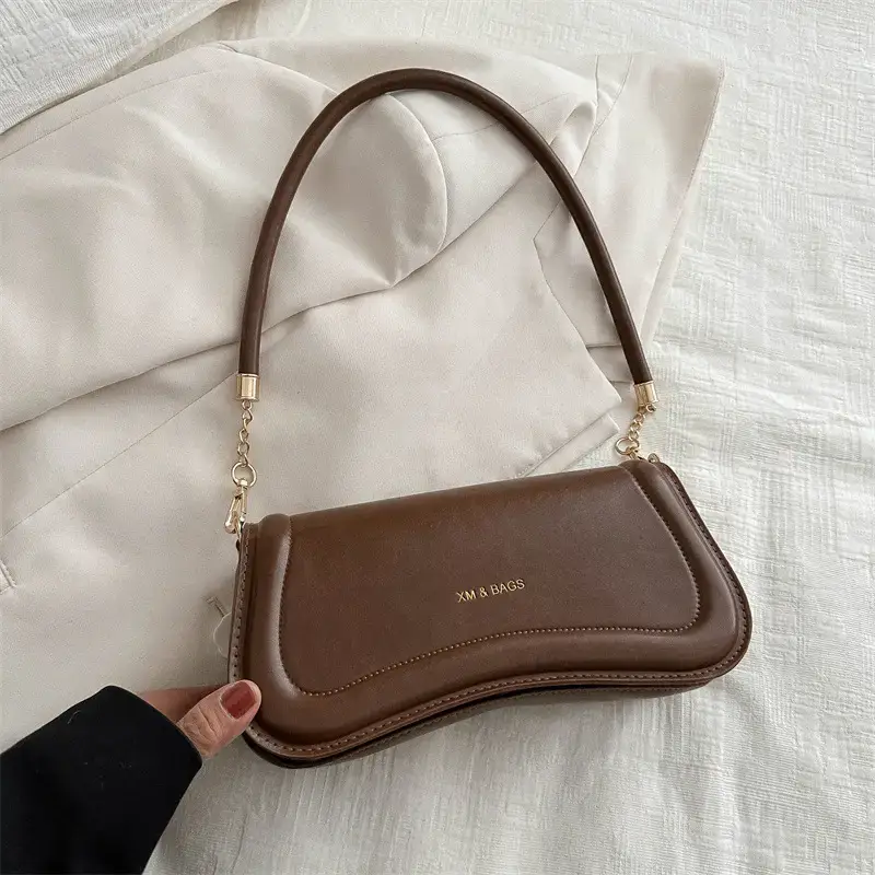Pink Casual Shoulder Bag for Women 2023 Winter - Image 4