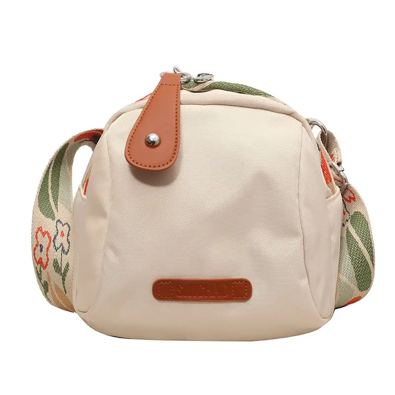 Women's Orange Crossbody Bag with Strap - Image 8