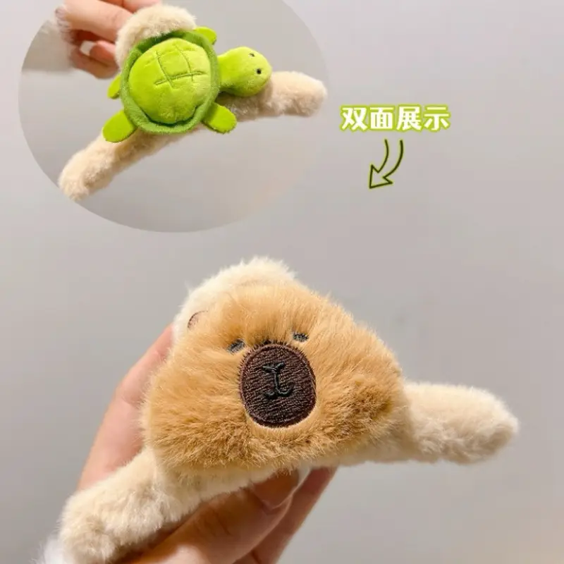 Cute Plush Skull Top Headband for Girls