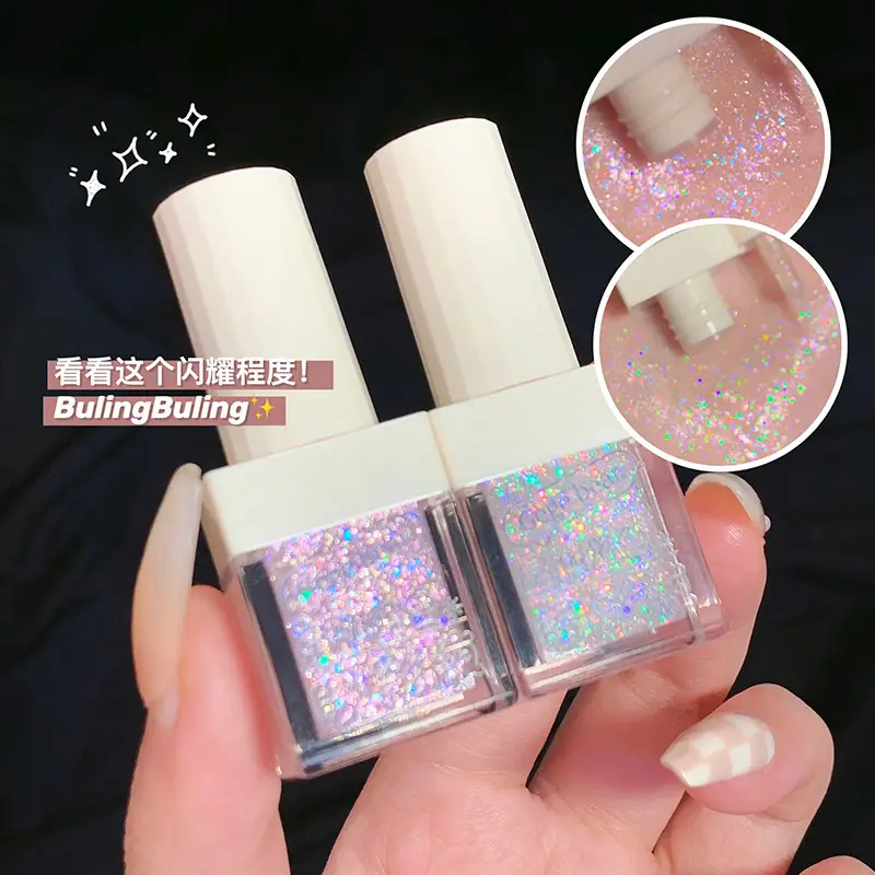 Liquid Crystal Glitter Eye Shadow Highlighter Set - Image 8