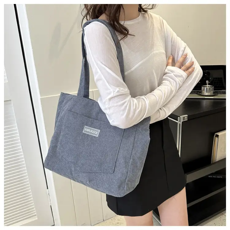 Black Korean Harajuku Shoulder Messenger Bag for Women — feature 20