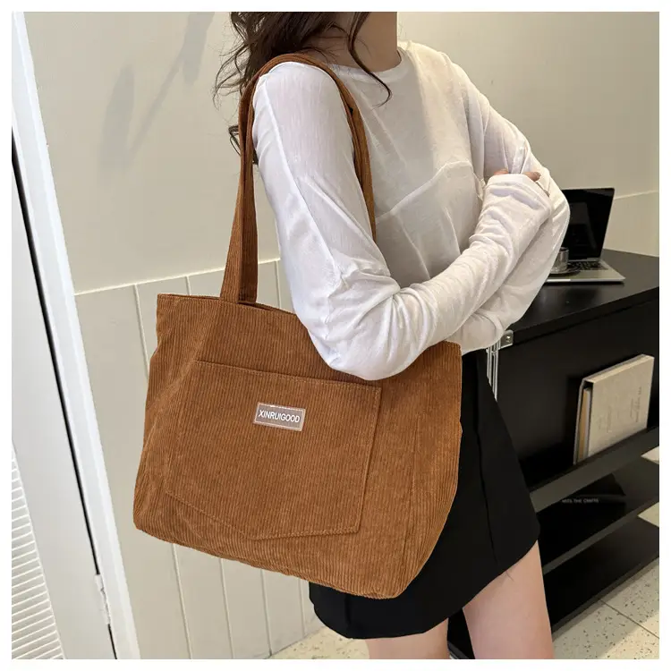 Black Korean Harajuku Shoulder Messenger Bag for Women — feature 22