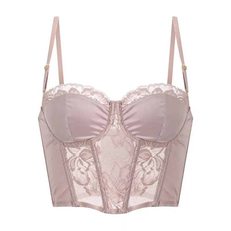 French Style Fishbone Shapewear Bra for Women with Small Busts - Image 8