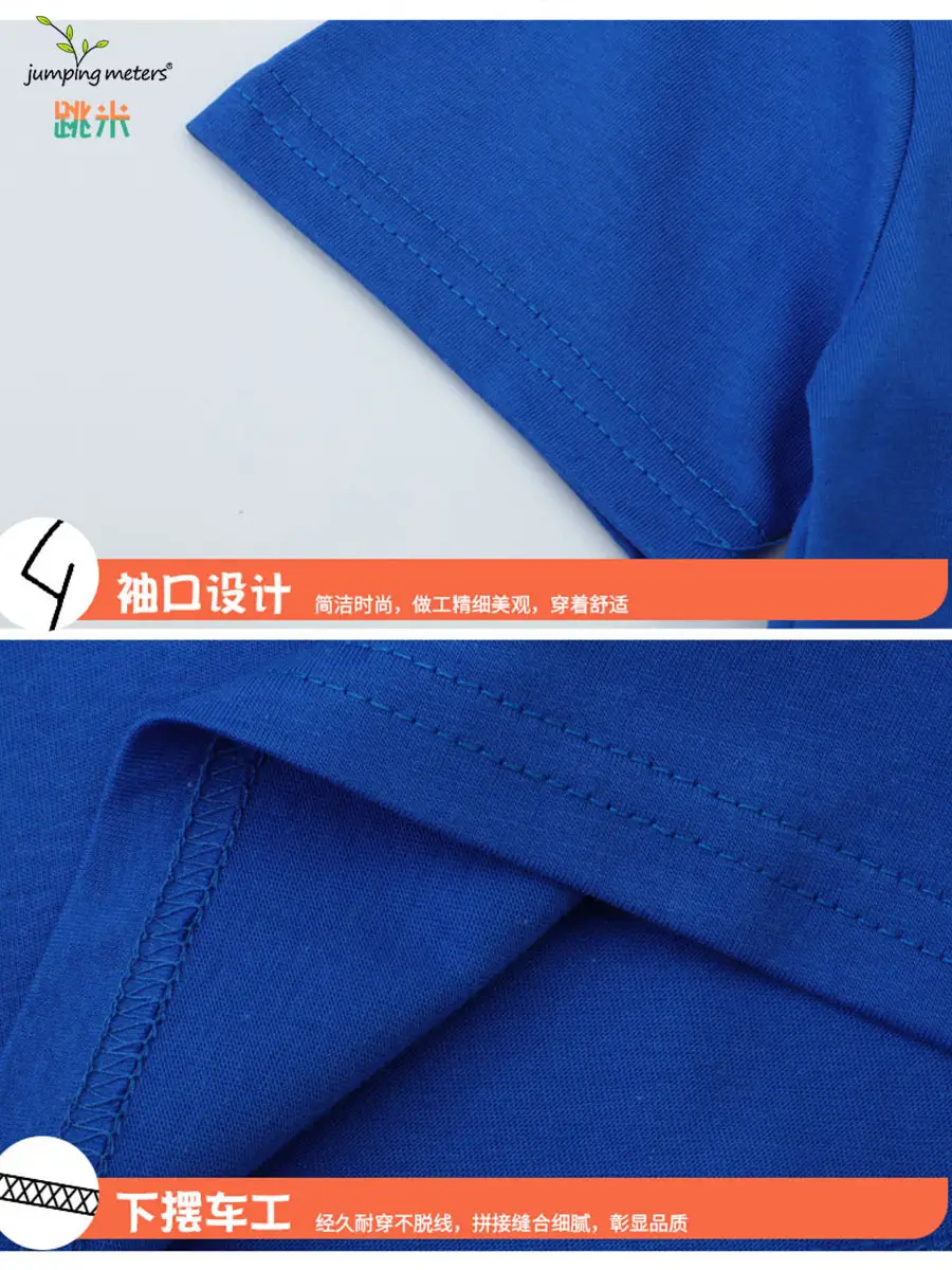 2025 Boys Cotton T-Shirt Blue Cartoon Excavator - Image 4