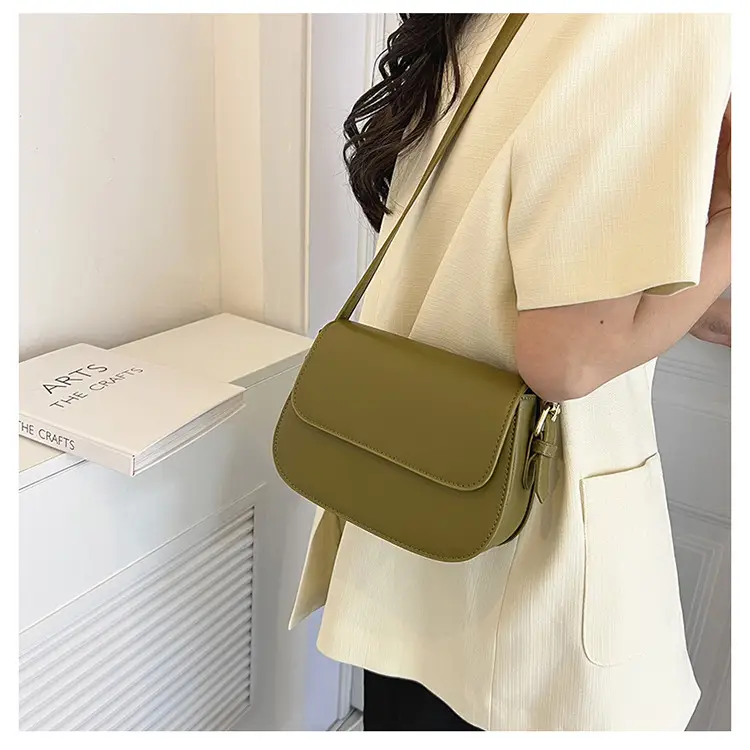 Women Crossbody Bag Olive Green 2026 New Fashion — feature 1