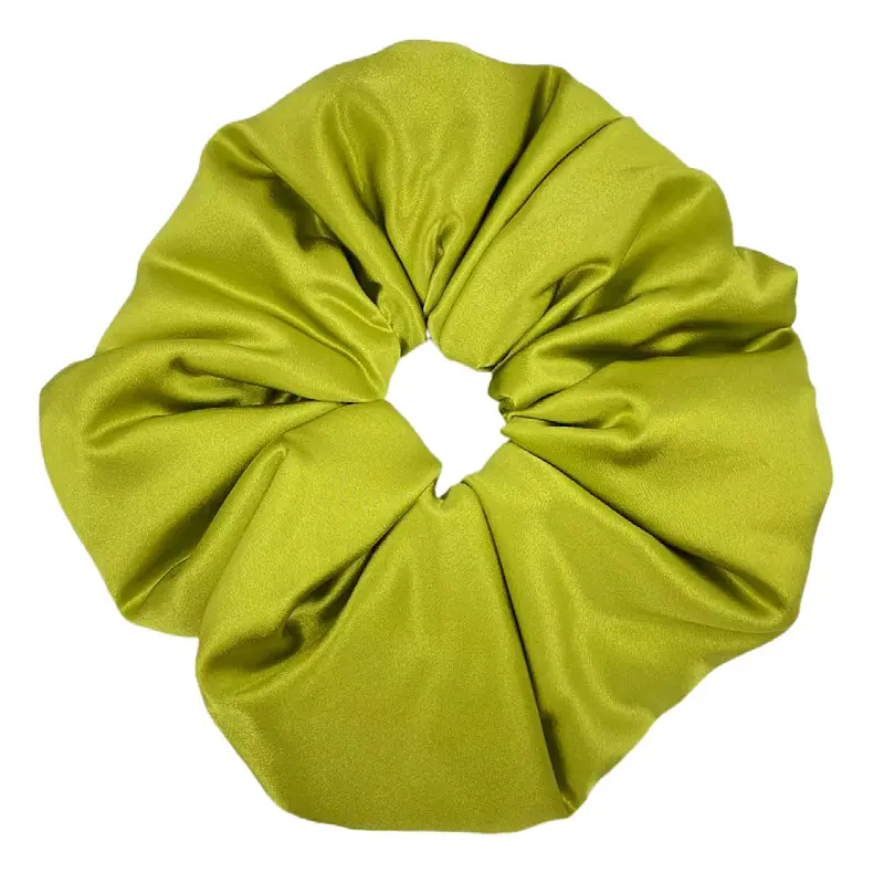 Silk Pleated Hair Tie Scrunchie 30mm - Image 13