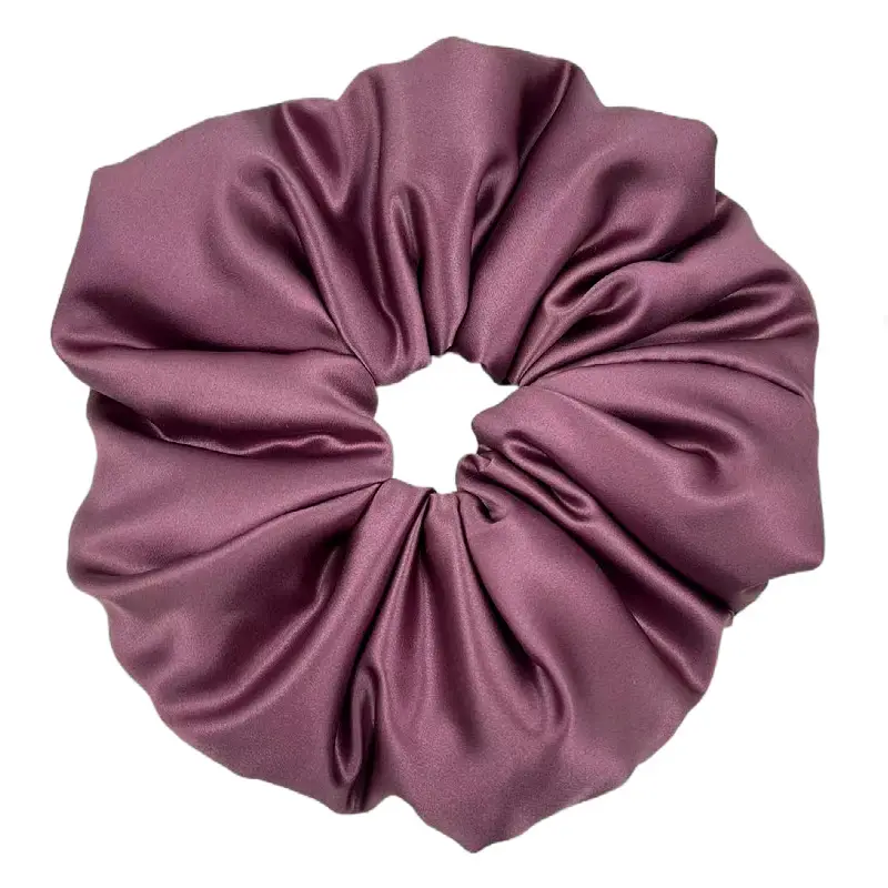 Silk Pleated Hair Tie Scrunchie 30mm - Image 15