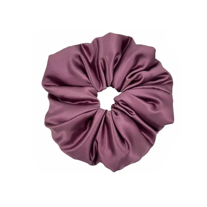 Silk Pleated Hair Tie Scrunchie 30mm - Image 16