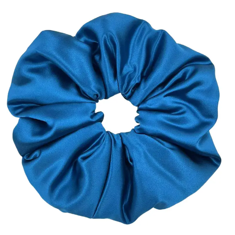 Silk Pleated Hair Tie Scrunchie 30mm - Image 19