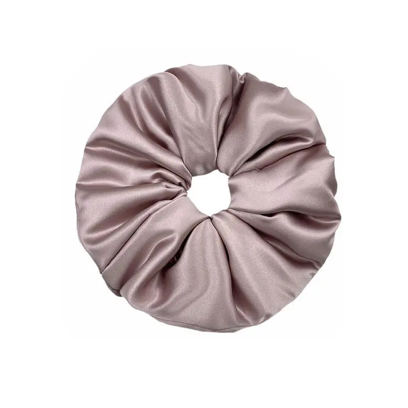 Silk Pleated Hair Tie Scrunchie 30mm - Image 2