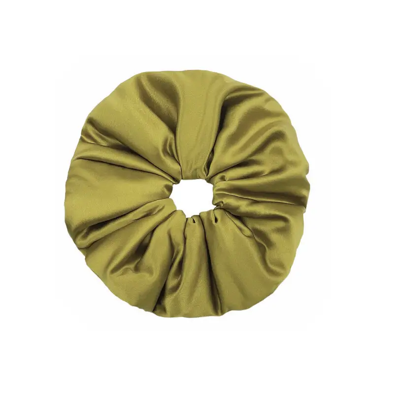 Silk Pleated Hair Tie Scrunchie 30mm - Image 26