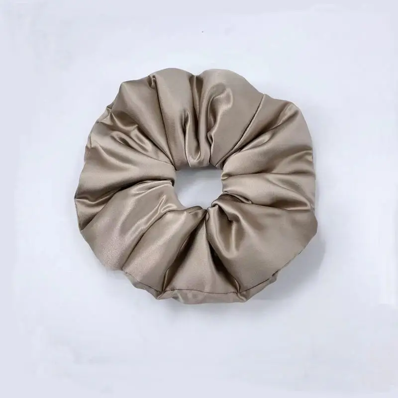 Silk Pleated Hair Tie Scrunchie 30mm - Image 34