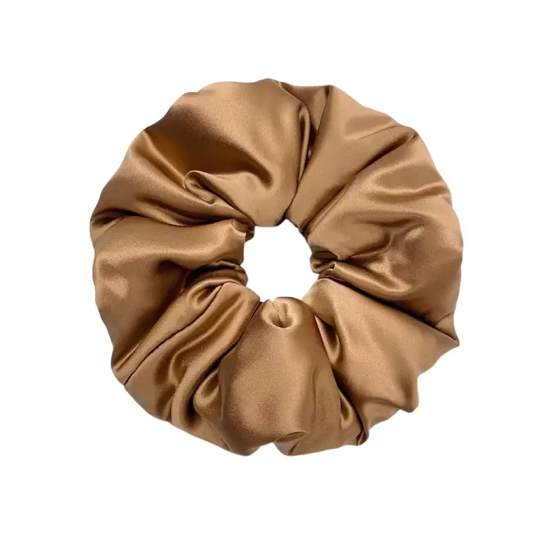 Silk Pleated Hair Tie Scrunchie 30mm - Image 38