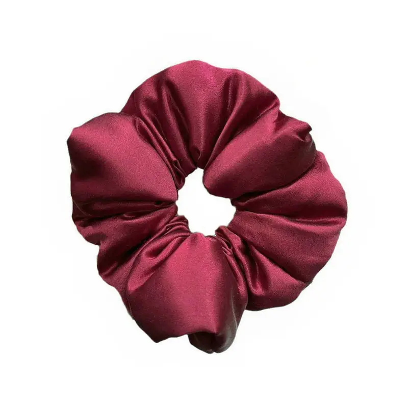 Silk Pleated Hair Tie Scrunchie 30mm - Image 47