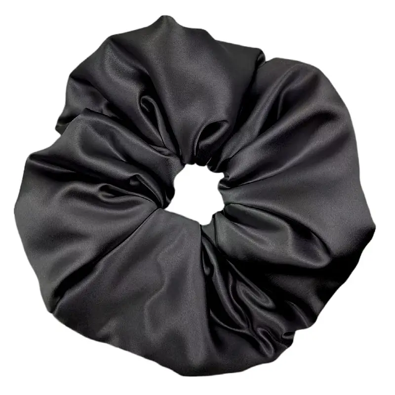 Silk Pleated Hair Tie Scrunchie 30mm - Image 5