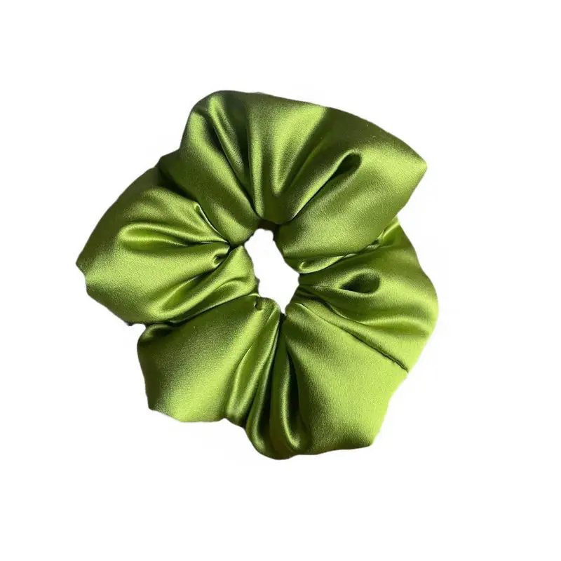 Silk Pleated Hair Tie Scrunchie 30mm - Image 51