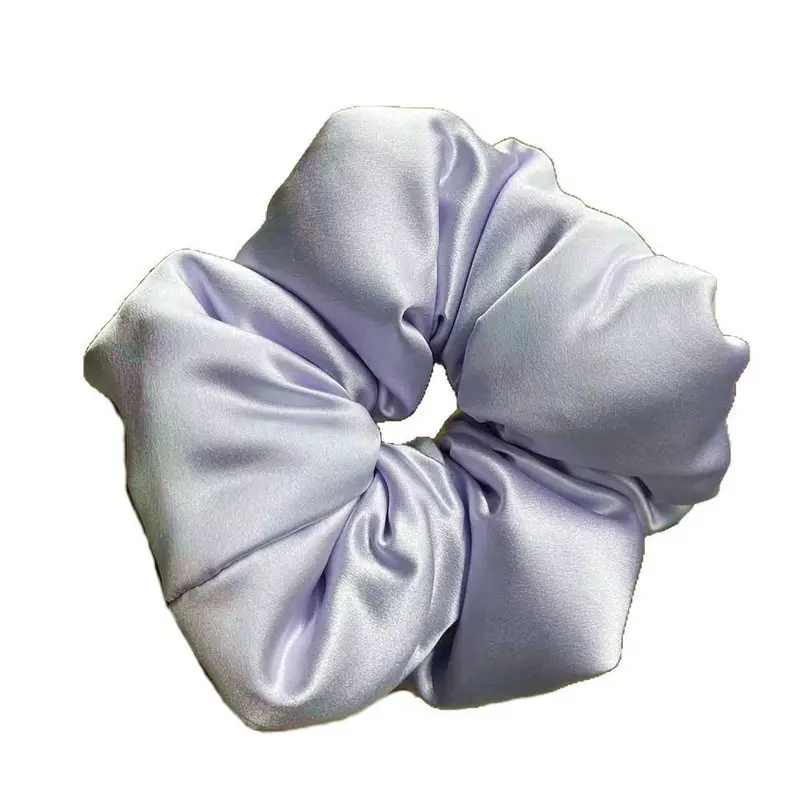 Silk Pleated Hair Tie Scrunchie 30mm - Image 52