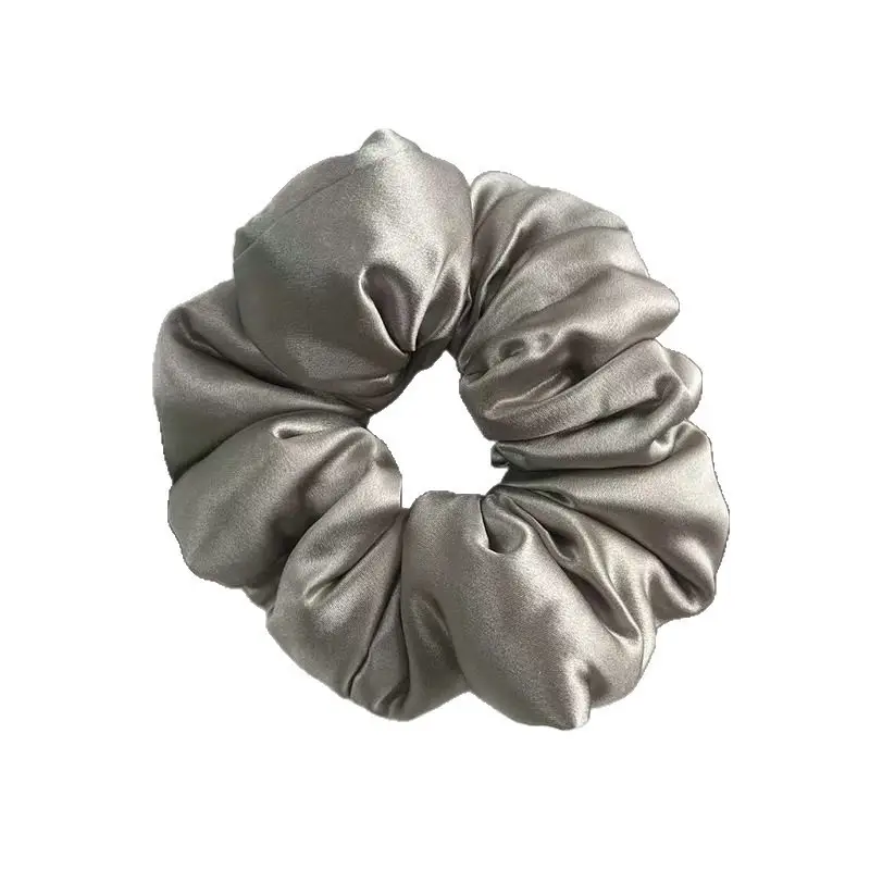 Silk Pleated Hair Tie Scrunchie 30mm - Image 54
